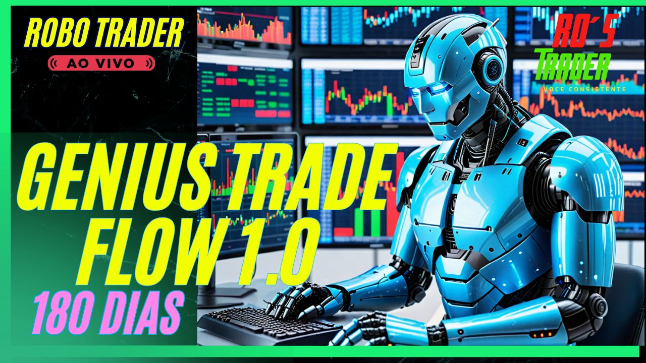 Genius Trade Flow 1.0 para 180 dias 12 X DE 84,00
